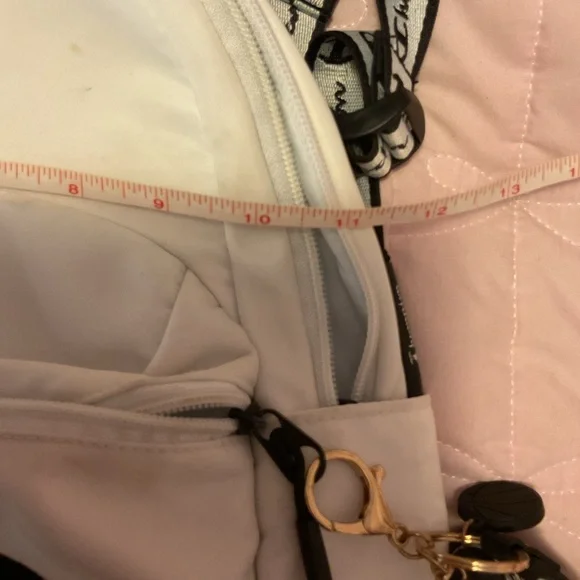 Champion White and Black Backpack with Red Logo - Picture 13 of 13